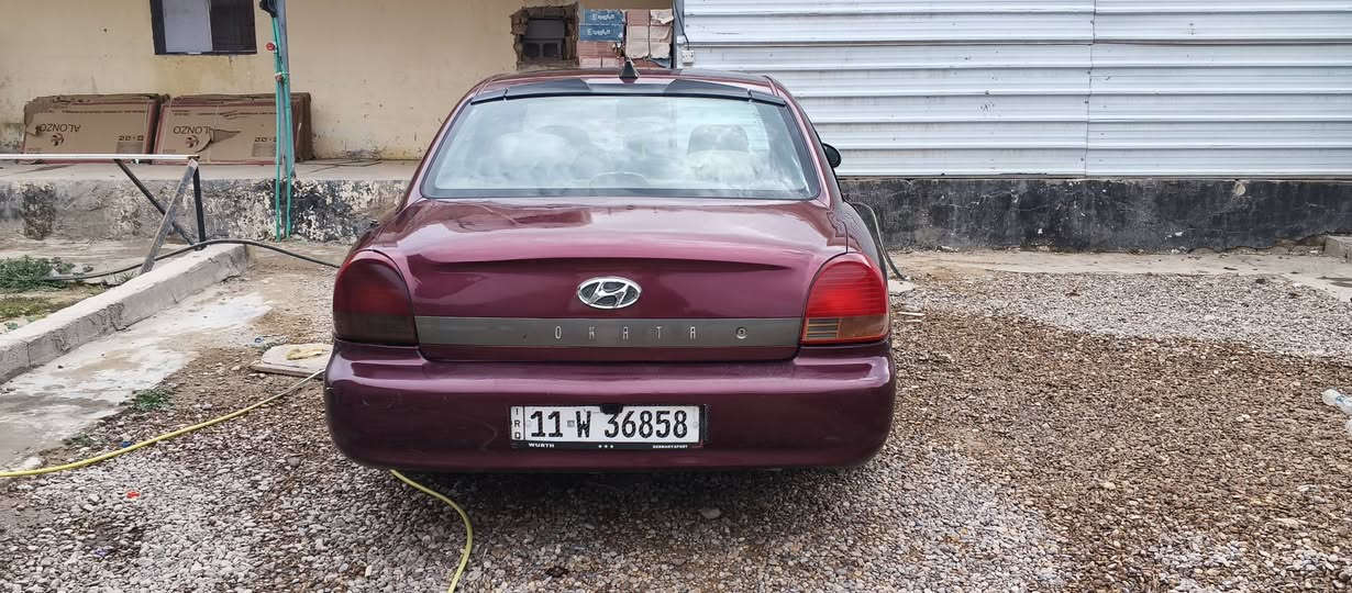 سوناتا موديل 2000 صبغ عام جاهزه سنوية2027بأسمي شرط التحويل
***********
السعر 65$وبيهه مجال 
بابل النيل
