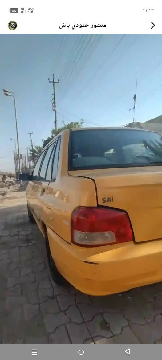 سايبه منغولي مديل (11) رقم نكليزي 

 بسمي تحويل ثاني يوم مصفر هيه وغرامات

شواصي اماميه معمره وبيه ضربه بل سندوك معمره  

مكينه وگير كفاله تبريد شغال كهربايات شغاله 

سعر( 24) تصال عل رقم ***********
