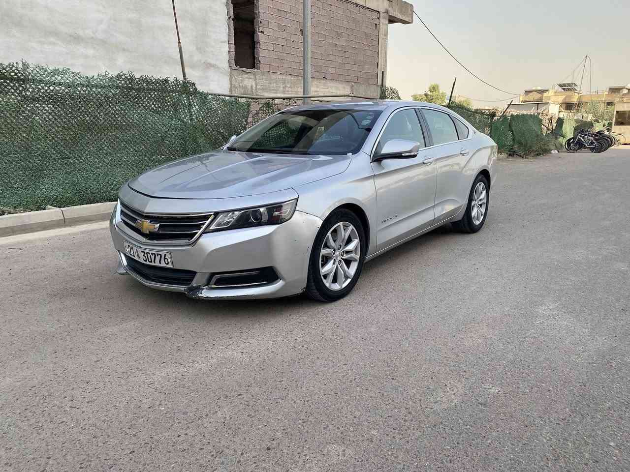 للبيع شوفرليت امبالا 2018  فول مواصفات 

مكينه 6 سلندر  3600 

مكانها بغداد - حي الجهاد *********** 

رقم سليمانيه 

المواصفات :- 

- بصمة تشغيل و ابواب و صندوق 

- شاشة و كاميرا خلفية و قاصة 

- كشنات جلد كهربائية تبريد و تدفئة 

- تبريد قطعتين 

- حساس خلفي 

- تحكم ستيرن 

- انارة داخلية 

- سايد بريك بصمة 

- مانع انزلاق 

السيارة نظيفة جداً و ادامة جديدة شاملة و صدر جديد 

ماشية 225 الف كيلو 

حادثها في امريكا كما موضح في الصور 

السعر : 130 ورقة و بي مجال قليل
