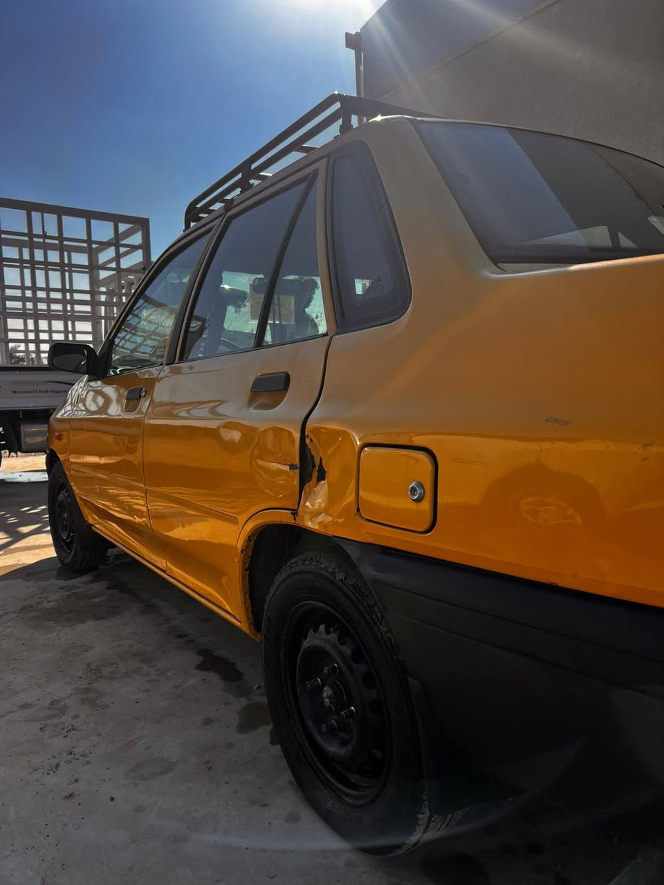 السلام عليكم سايبا 2011 سياره هيئه وغرامات صفر صدر امامي وخلفي جديد تخم تاير جديد شواصي مقفولة فقط باب الصدر مبدل السعر 32 وبيها مجال للتواصل الرقم ***********
