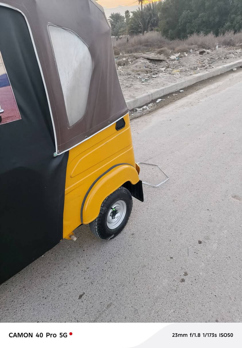 سلام عليكم تكتك خير من الله 2021 تكتك دوس معمرة وبيهة لغد معمر بس مكينة اكسل تخم تاير كبل لشارع متصرف عليهة ربع سعر 7750 مكاني بغداد شماعية 
رقم ***********
