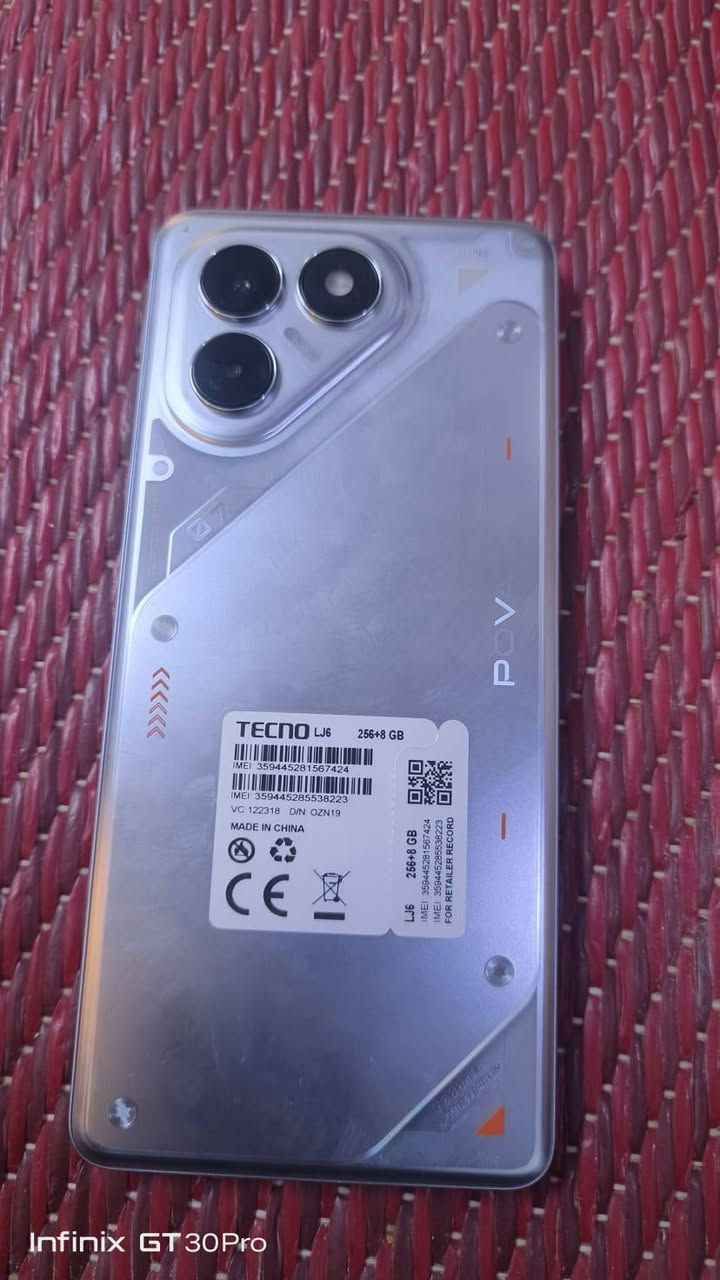 تكنو بوفا 7
RAM8+5
البطارية7000
الذاكرة 256
نضافة97
السعر285
***********
