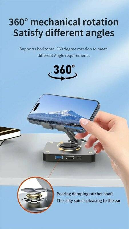 ستاند موبايل وايباد 360 درجة
مع ادابتر
مدخل تايب سي شحن
مدخل HD للعرض على الشاشة
مدخل USB
انطيني سعره وبالعافية


**إذا كنت صاحب هذا الإعلان وتريد حذفه لأي سبب، رجاءا أرسل رسالة إلى الدعم الفني**