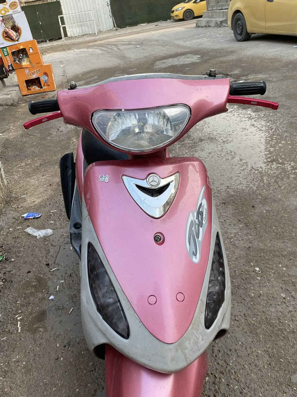 ماكس منغولي بوشة 55 تجفيت محترم نوع البوشة اوماها وان دراجة نضيفة مبدل كفرات والاصليات موجودة هنة والاسبايدر البلادي الدراجة مسويلهة ادامة كاملة على اخر حباية بس السلف محترگ يرادلهة سلف والمكينة مداريهة مو مال لعب حتة الذيل البلادي موجود سعرهة 550 وبيهة مجال ***********
