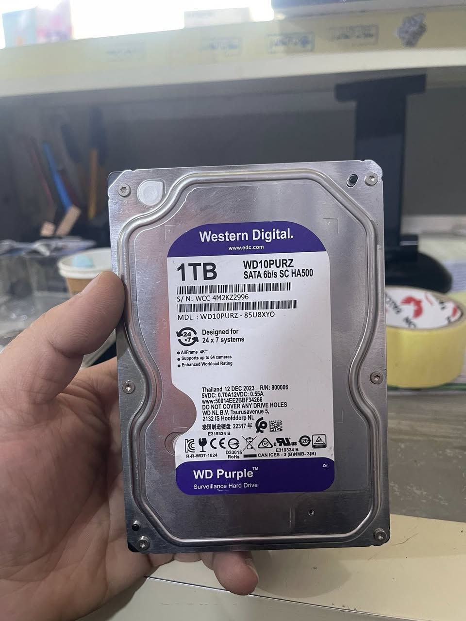 هاردات مال كامرات 1 تيرا 50 الف مع التوصيل


**إذا كنت صاحب هذا الإعلان وتريد حذفه لأي سبب، رجاءا أرسل رسالة إلى الدعم الفني**