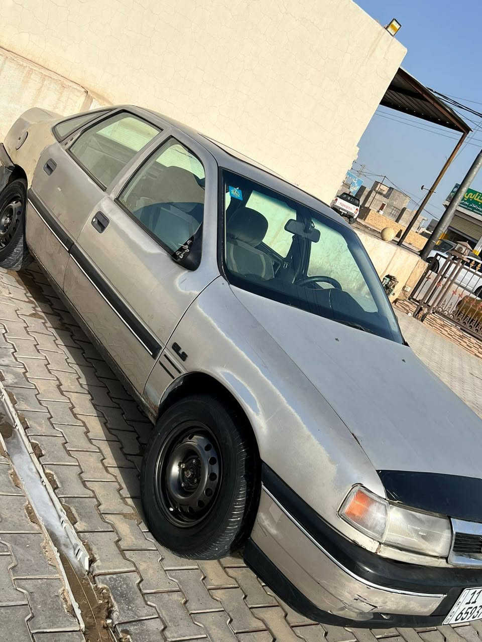 االسلام عليكم لبيع أوبل فكتره موديل 1991 مكينه 1600السياره على البلاد مابيها اي صبغ من عده الجملغ الخلفي بي بس مععجون فقط واضح بل صوره السياره مكينه وكير خير من الله رقم بغداد بسمي  ثاني يوم ادورلك السعر 27بيها مجال بسيط  المكان النجف كوفه  الستفسار على الرقم***********ومتوجد على الفيس
