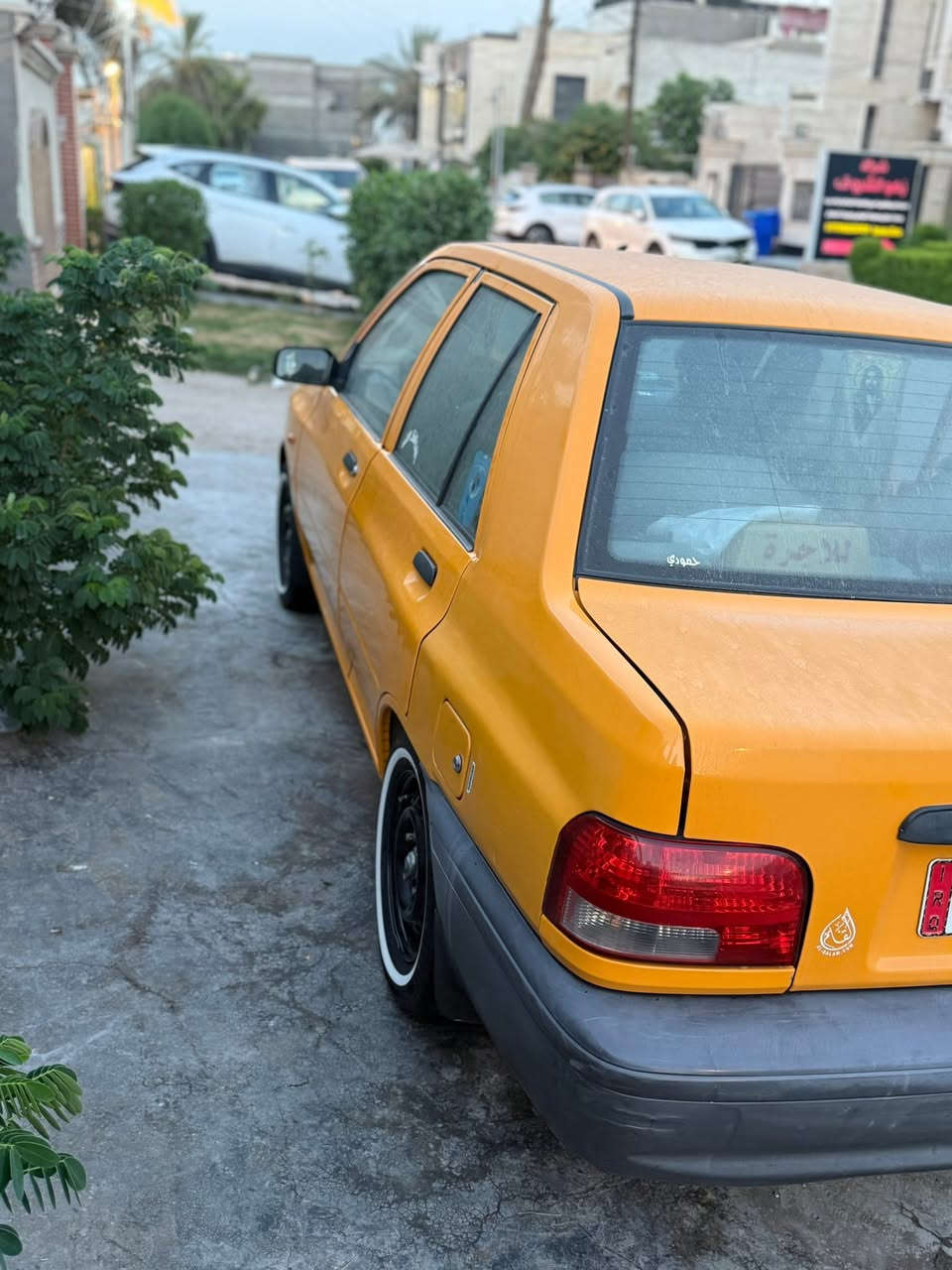 السلام عليكم شباب. سايبه 🚕 مديل ٢٠٢٣ كفاله عامه ☑️عده جاملغ الخلفي مصبوغ او جاملغ.  لأمامي بي بارد باقي سياره كفاله كير مكينه كفاله صدر جديد تخم تاير جديد. ماشيه ٩٠ سنويه اب بسمي  مكان بغداد الشعله ‭+٩٦٤ ٧٧٤ ٦٨١ ٥٩٠٦‬تصال بس وتساب
