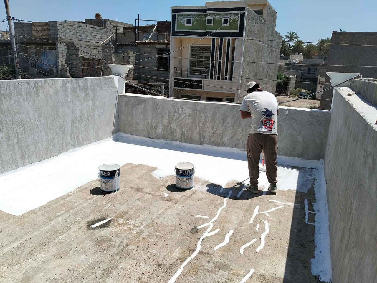 اخلص من مشاكل التشققات والرطوبة نهائياً
مع شركة بلد لمعالجة الأسطح 📍

من أحد أعمالنا في منطقة گميره شارع المركز تنفيذ احترافي لمعالجة الأسطح باستخدام أحدث المواد وأقوى التقنيات لضمان حماية طويلة الأمد ومظهر متين يدوم لسنوات 
♦️مادة بولي يوريثانbU100 عازله الحرارة بنسبة 80 %
♦️ومانع الرطوبة بنسبة 100% 
♦️مع ضمان العمل 10 سنوات 

✔ معالجة التشققات✔ عزل الرطوبة والتسربات✔ نتائج مضمونة وجودة عالية 

شركة يثرب لمعالجة الأسطح اختيارك الأفضل للحماية والمتانة

📞 احجز الآن:***********.    ‏‪📞***********‬‏
