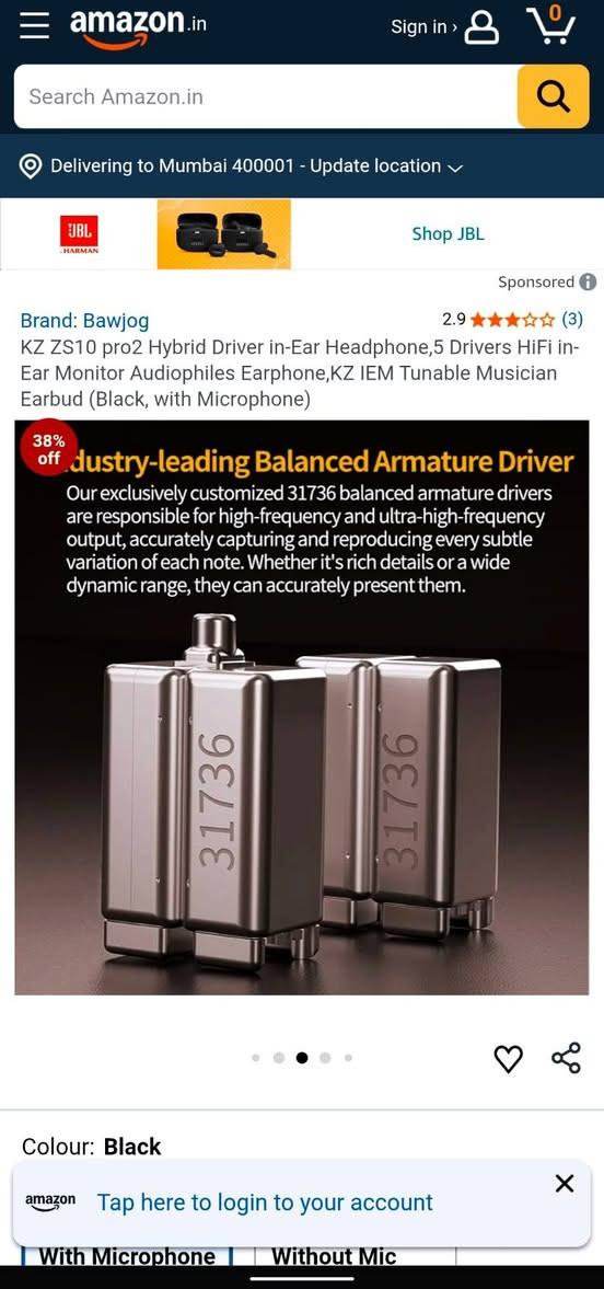 سماعة ماركة KZ صوتها خرافي ومفولة مواصفات وبسعر 25الف يوجد توصيل لجميع محافظات


**إذا كنت صاحب هذا الإعلان وتريد حذفه لأي سبب، رجاءا أرسل رسالة إلى الدعم الفني**