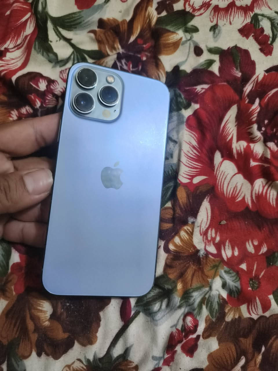 ايفون 13برو ماكس iPhone013 Pro Max
⭕لون بحري مميز
⭕️بطاريه 78
⭕️الذاكره 256
🛑  مكفول من فتح وصيانه وتر برو 
⭕سعر 725
🛑اتصال او واتساب ***********
