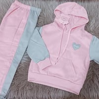 تراك بناتي • ١-٥ سنوات • لونين نقشتين