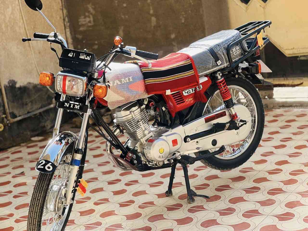 سلام عليكم ورحمه الله وبركاته درجه للبيع نوع نامه موديل 2026درجه نضيفه صار٣تبديله دهن الها درجه قوه وشرط المعدل الدرجه مزوده لاخرً حبايه السعر 790 وبيها مجال


**إذا كنت صاحب هذا الإعلان وتريد حذفه لأي سبب، رجاءا أرسل رسالة إلى الدعم الفني**