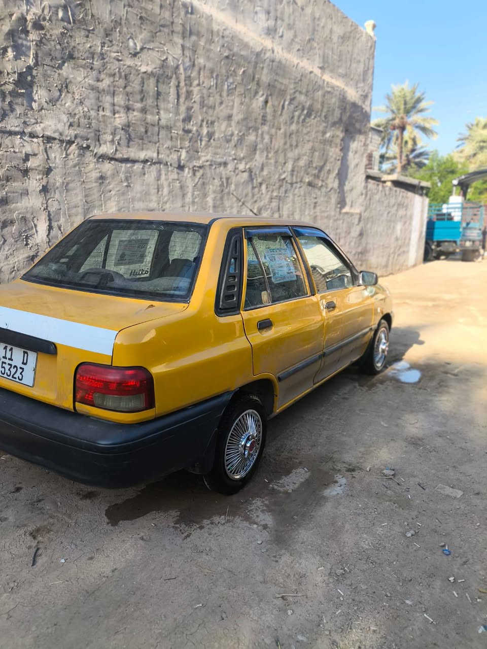 السلام عليكم سايبة موديل 2010سياره خير من الله كير ومكينه وحداديه كله جديد سياره خير من الله تخم تاير جديد  دوشمه جديده مكاني بغداد السعر 35وبيها مجال   ***********
