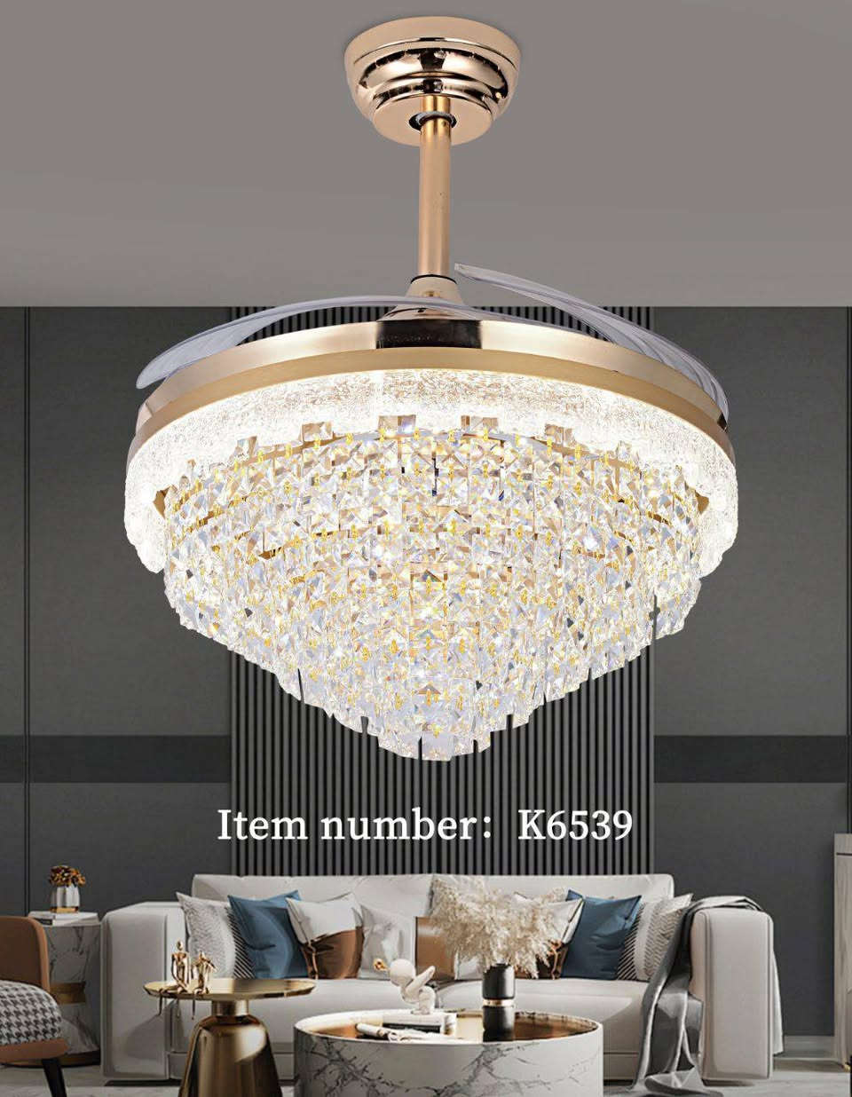 ✨ ثريا مروحة بتصميم يجمع بين الجمال والوظيفة ✨
قطعة فنية تمنحك إضاءة فاخرة وهواء منعش في آنٍ واحد،
تصميمها المودرن ينسجم مع جميع الديكورات ليضفي لمسة راحة وأناقة على المكان.

💡 إضاءة LED متعددة المستويات
🌀 مروحة صامتة بأداء قوي
📍 الشورجة – عكد النصارى – شارع الثريات
📞***********
🚚 توصيل متاح إلى بغداد وجميع المحافظات
