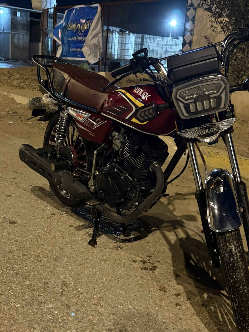 سلام عليكم
سونك للبيع بعد جديد مابي اي نقص كامل 
  
        موديل 24شكل 25 محرك 150مكفول    

          ماطور بعده جديد مابي برغي نقص كامل مكمل 

            كهربائيات دشبول كله شغاله  

             بي ورقه وبصمه وسويج 
   
                  السعر 750قفل قفل  

         عنوان          رأوه   

           الاستفسار.              ***********
