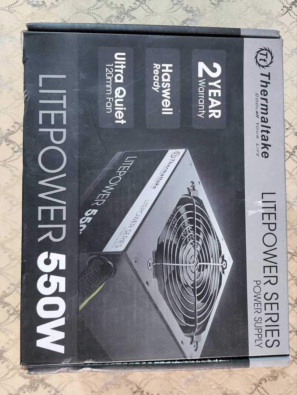 السلام عليكم
بور سبلاي 550w للبيع 
نوعه ثيرماتك براند جيد جدا
كيبلات كامله شغال مابي اي مشكله ويا كارتونته 
السعر 50 الف سعر ثابت 
مكاني بغداد توصيل موجود


**إذا كنت صاحب هذا الإعلان وتريد حذفه لأي سبب، رجاءا أرسل رسالة إلى الدعم الفني**