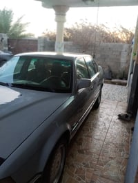 بي ام 735 • محرك جديد • تاير جديد