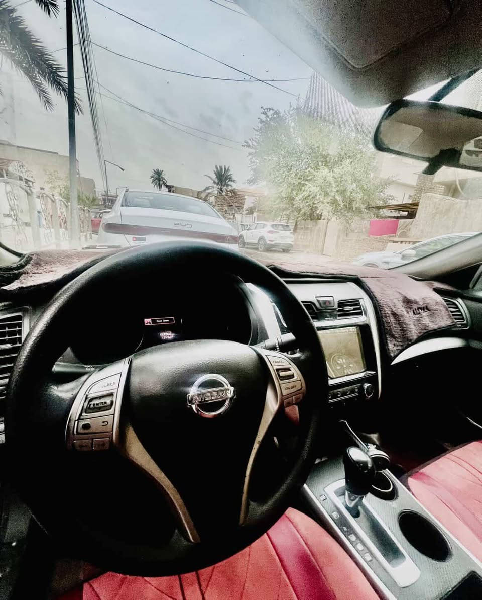 السلام عليكم نيسان للبيع موديل 2015 السياره مكفول محرك او كير او بيه جراد 4 قطع رقم اربيل سنويه جديده شاشه كامله خلفيه المكان بغداد الوزيريه السعر 105 او بيه مجال للاستفسار ***********
