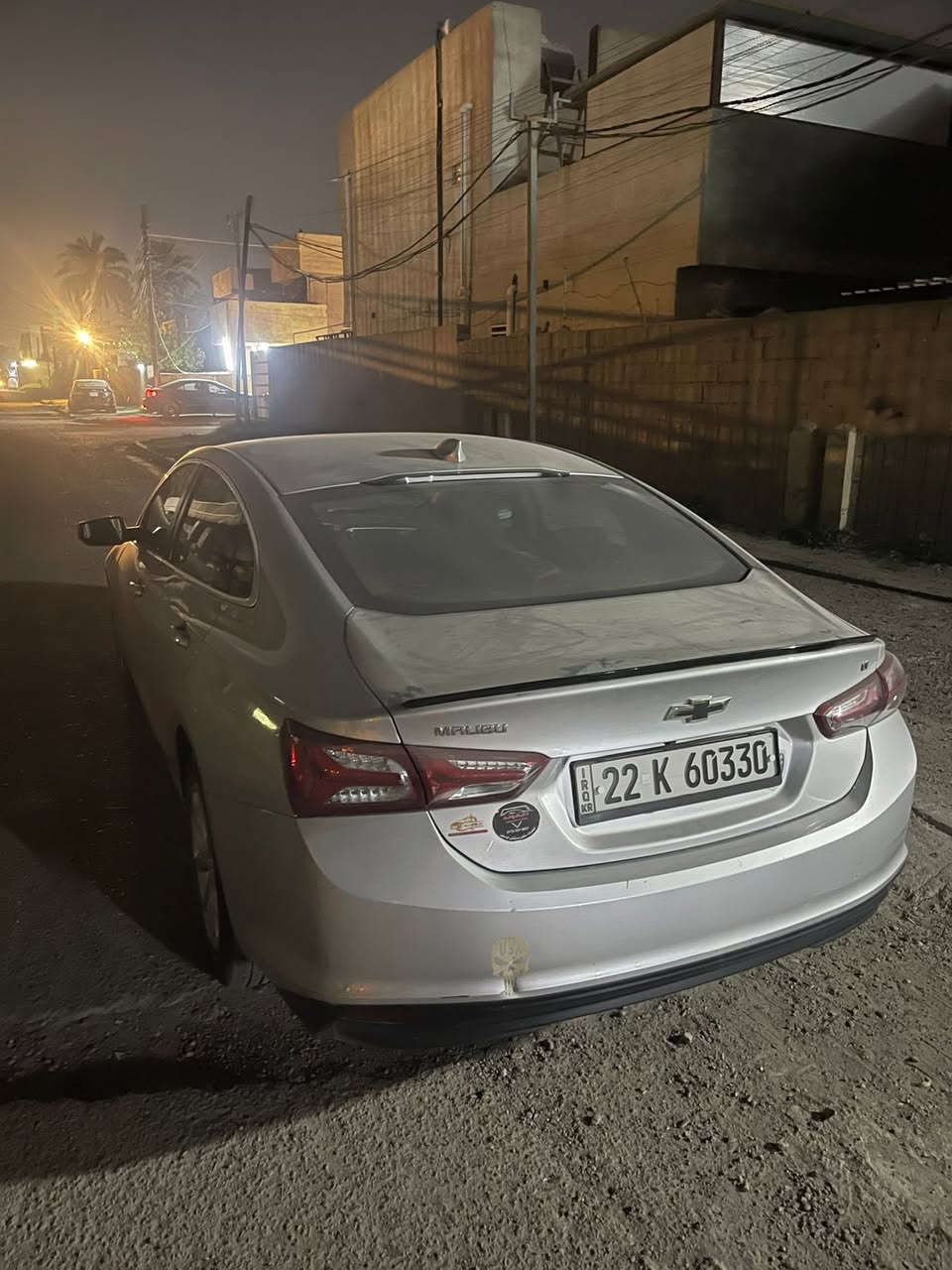 ماليبوا موديل 2020 
باسمي 2 قطع جاملغ وبنيد 
السياره جديده صدر مكينة كير. تبريد. ثلج 
مكينه 1500 
*********** 
قفلها 105
