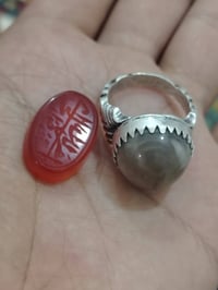 صياغة ثقيلة • فضة قديمة • حجر قديم