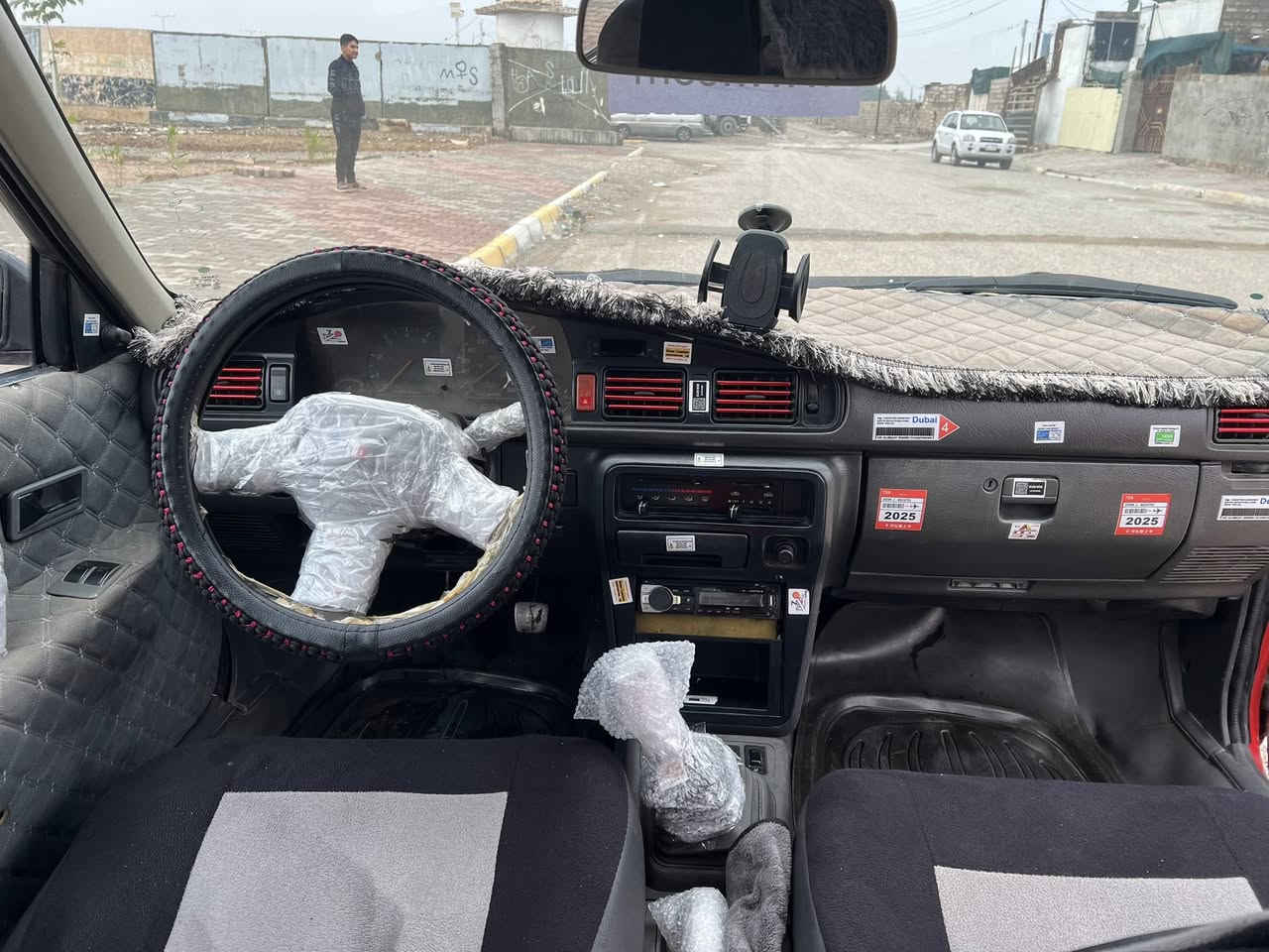 سلام عليكم مازدا لبيع او مروس رقم كركوك موديل 1989 شرط تحويل و غرامات طخم اطارات مكان كركوك صبغ لجماليه سنويه منتهي مكان كركوك للستفسار رقم ***********
