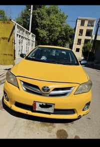 حي الجامعه بغداد كورلا٢٠١٣  حادث جاملغ خلفي سياره مناقصها كلشي شويه صب...
