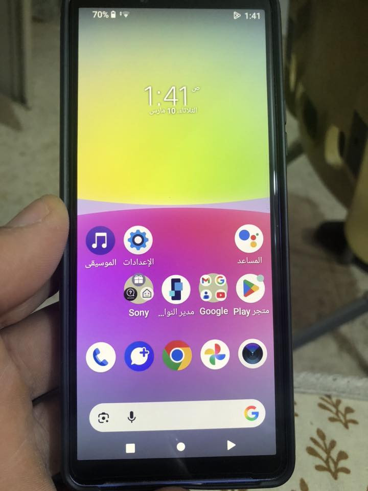 سوني جديد جدا مواصفاته بصور للبيع سعر ١٤٠ الف لزكه جامه مع كفر ***********
