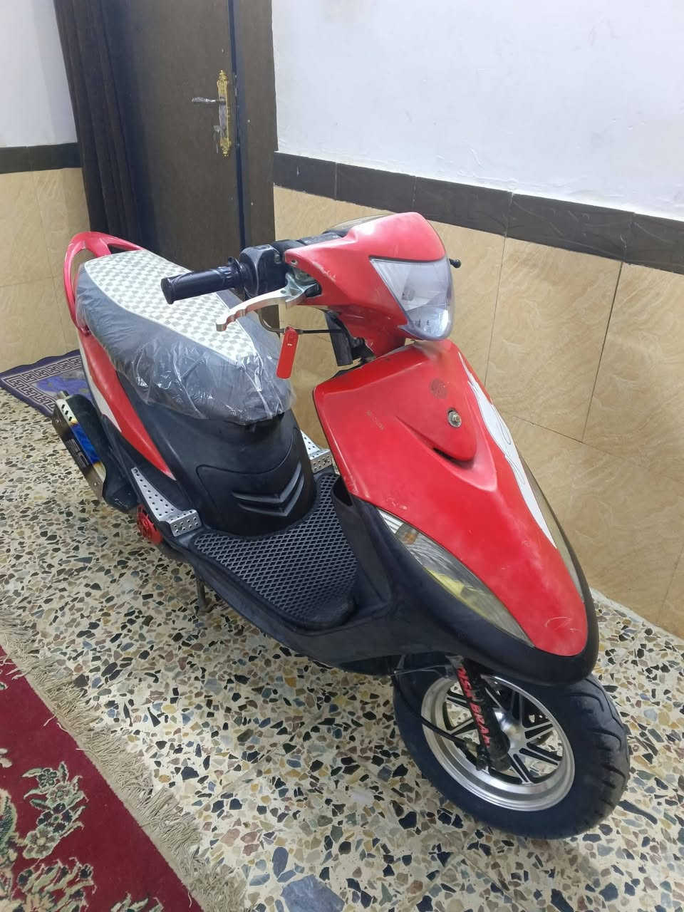 سلام عليكم دراجه ماكس عدله للبيع العنوان نجف السعر 625 وبيها مجال للشراي للتواصل ***********
