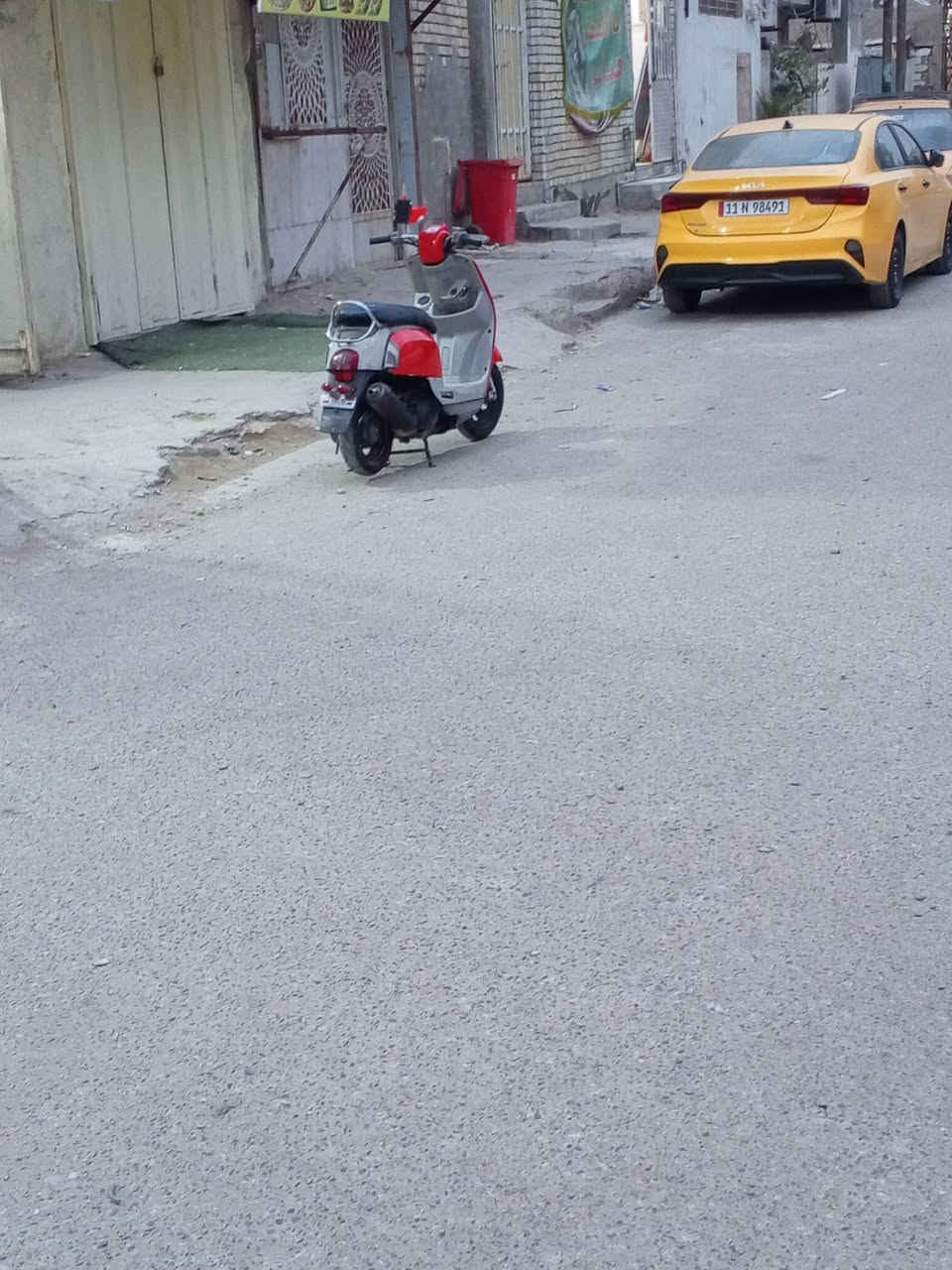 السلام عليكم درجة بولس لبيع 525 وبيهه مجال بصيط  مكاني بغداد العبيدي ***********
