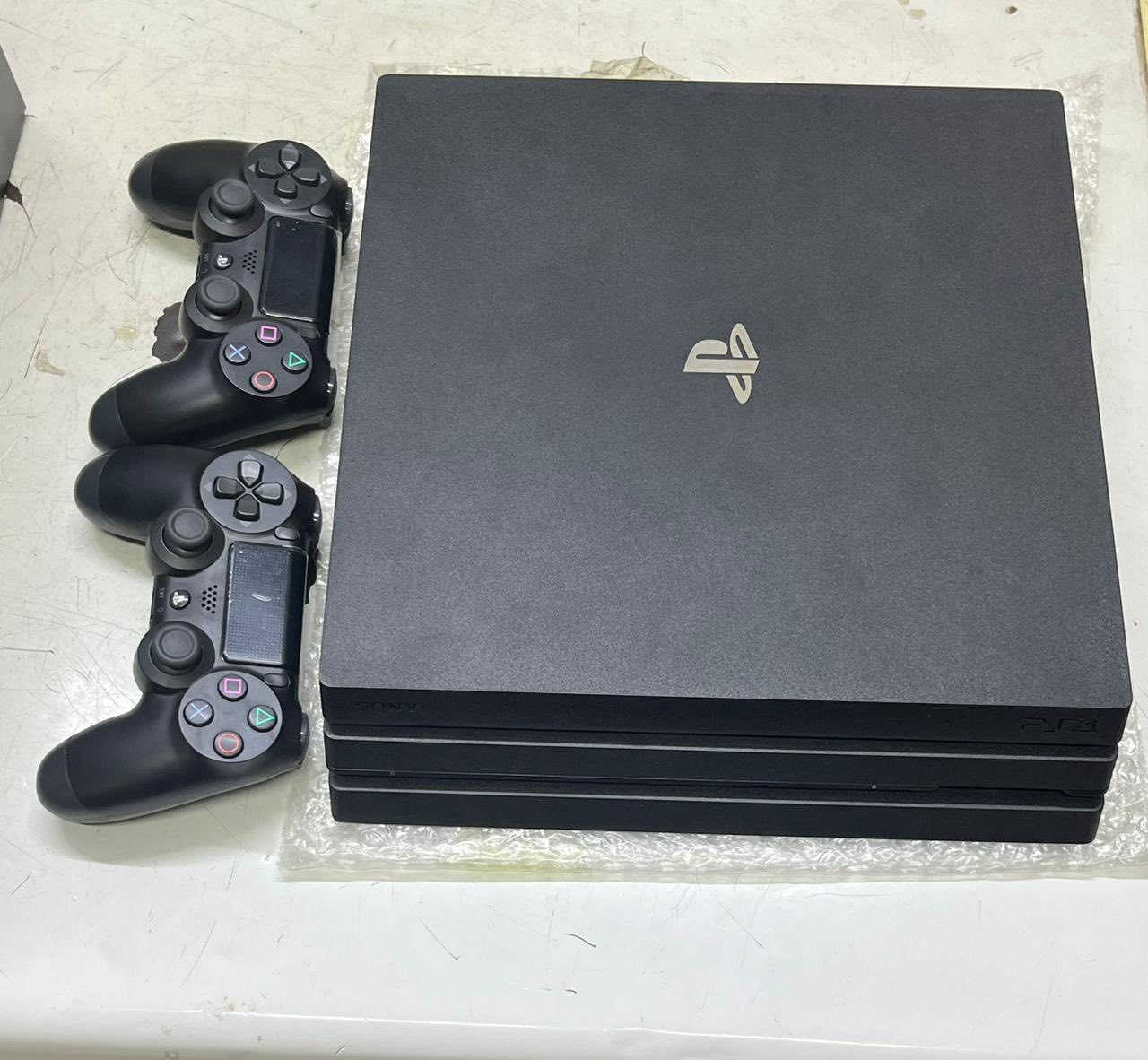 سلام عليكم  بلي 4 برو    الجهاز نضيف كلش وياه يدتين مهكر نظام ال9.60 بيه اربع العاب الجهاز كلش  مع UPS حجم 3000 سعره 450 وبيه مجال مع اربع العاب رزندت ايفل ٧ اله الحرب الرابعه ذي لاست الاولى اساسن فالهالا مكاني بغداد الدورة ***********
