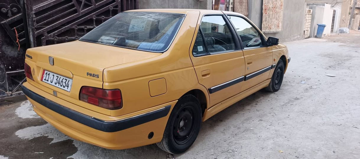 سلام عليكم سياره {بيجو بارس) مودييل ٢٠١٥ سيارة جاهزة ونضيفة منظومة مال غازش السعر 46 ---***********
