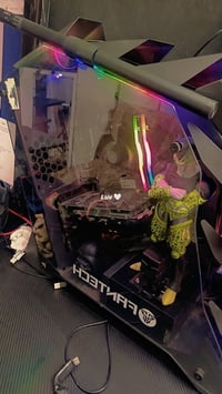 رايزن5 2600 • كرت RTX1050Ti • SSD256 هارد2ت