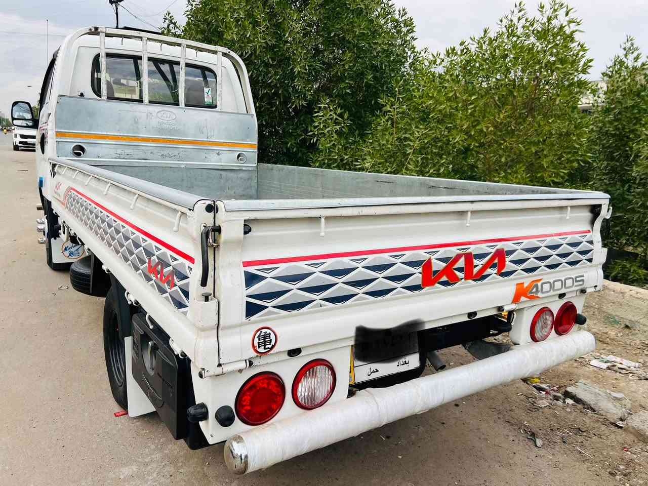 سلام عليكم
سلام عليكم كيا فحل مفتوح 4000 موديل 2020شكل 21
سياره مكفوله من كلشي رقم بغداد مشروع وطني 
تحويل مباشر عنواني بغداد 
رايدها ب153 
***********
