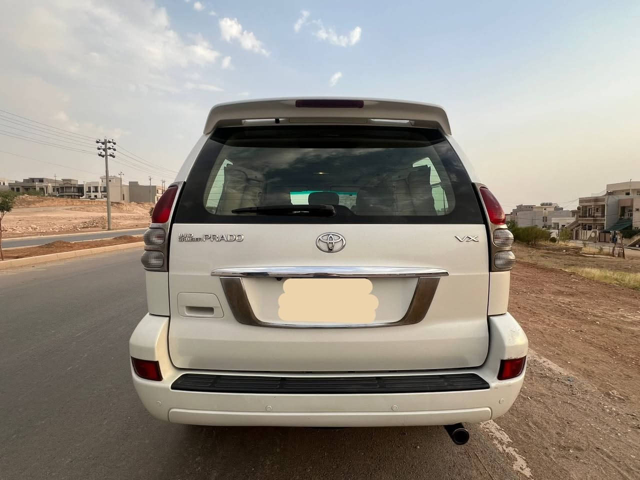 برادو خليجي VX موديل 2008
- محرك 6 سلندر 4000
- سنوية+رقم+هزة كلة جديد
- ماشية ١٤٦ الف كم
- مكفولة من الحادث والصبغ
- كير+مكينة+كهربائيات كلها كفالة
- ادامة ودوشمة جديدة ومتحتاج اي صرف 
- السعر ١٧٥ ورقة ومكانها بغداد-الكرخ
- للتواصل ***********
