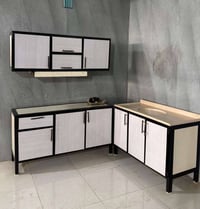 كاونتر متر ونص • ٣ قطع • سنك متر و20