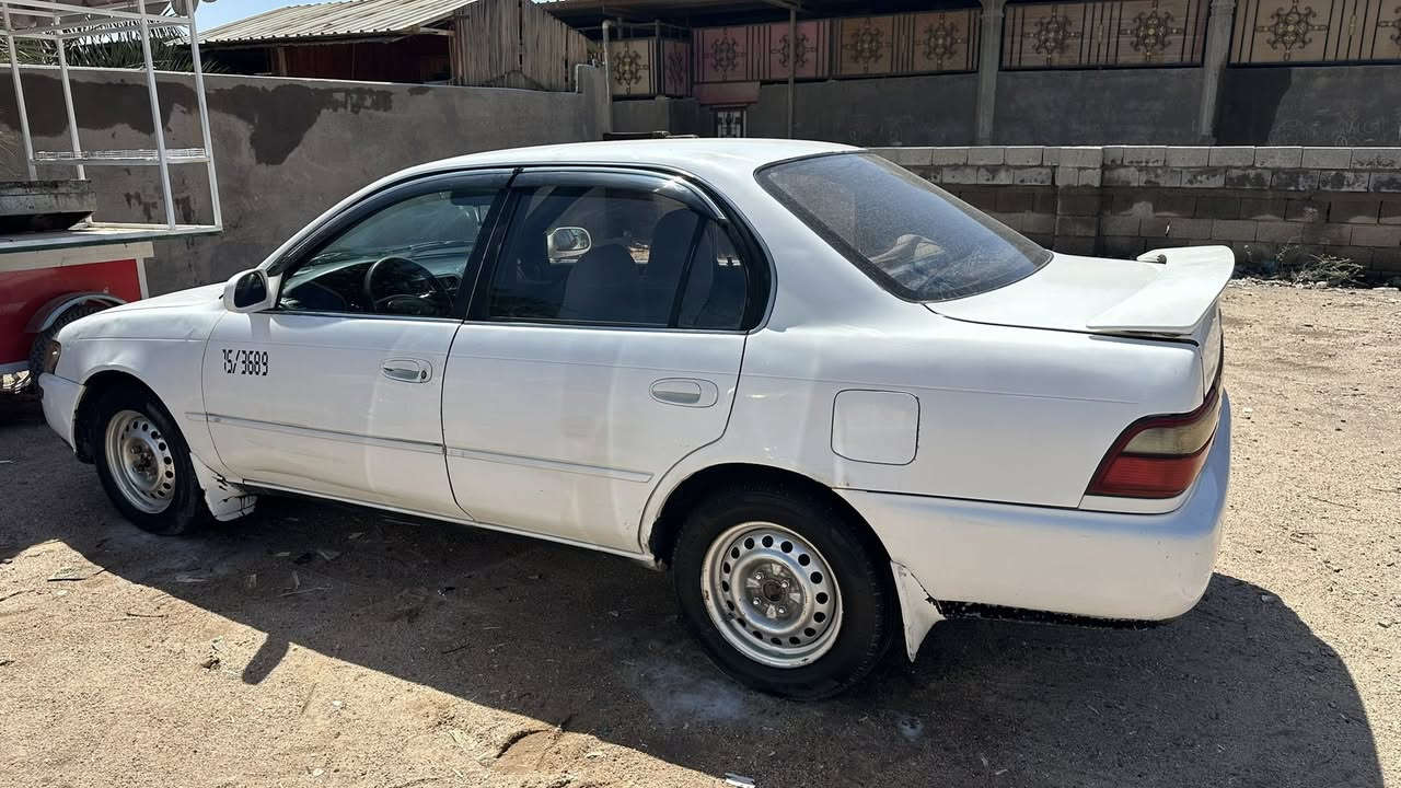 السلام عليكم جمعه مباركه على الجميع كورلا 92مكينه كير تبريد تخم تاير  حداده تمام ظربه جاملغ خلفي موضح ب الصوره سعر 58وبيه مجال السياره بسمي مكان السياره البصره ابو الخصيب يوسفان***********
