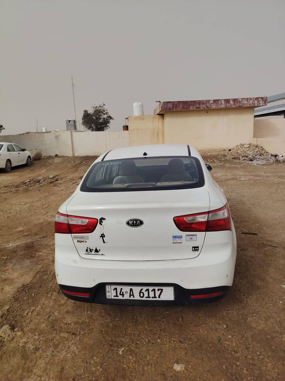 السلام عليكم كيا ريو 2012 خليجي مكفولة من الصبغ بيه تبديل جاملغات الأمامية والبنيد بدون دواخل اصليات رقم انكليزي مشروع وطني سنوية لغاية 2029 
كير او محرك ١٦٠٠ دوش لاتنقيص ولادوانز
توني بدلت حداديه كامله حتى المشط
تخم تاير توني شديته
تبريد شغال السعر ٨٠ ترهم مراوس الاتصال على الرقم *********** مكان ناصريه على طريق سيددخيل.
