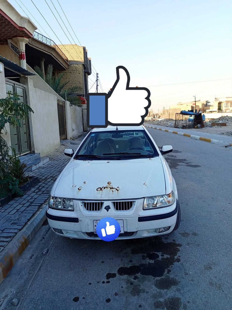 السلام عليكم سيارة سمند 2011 رقم انكليزي باسمي سياره مكفوله من ضربه تخم تاير كير مكينه دواخل حداديه سياره جاهزه خير من الله 
السعر 34 وبيها مجال
العنوان سماوه حي الحكم 
وهذا رقمي مامتواجد عل فيس ***********
