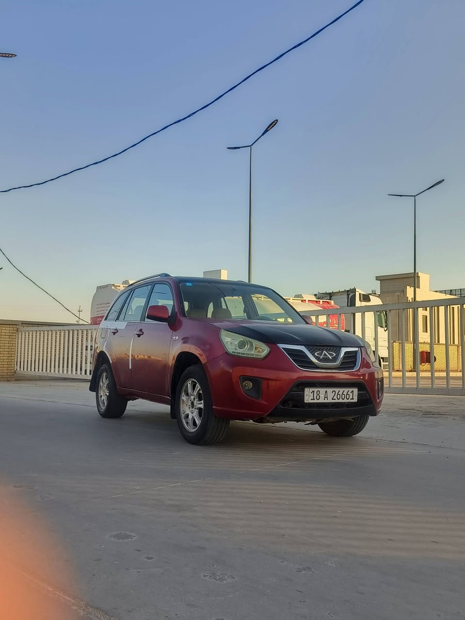 شيري تيكو 2013 الرقم بابل الدولي بسمي سنويه ل٣٠ هزة جديده جاهزه من كلشي مكفوله من ضربه تبديل. السعر 50وبيها مجال 
فقط تصليح خياس .كير محرك تبريد حداديه مكفول.غرفه جديده دوشمه جديده
  *********** مكاني كوت مركز المدينه
