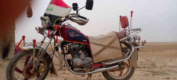 جونده صقر.مكفوله كفاله عامه اوراق موديل 2020
الدراجه محتاجه بس سايق  السعر مليون 100 وبيها مجال لشراي الرقم ***********
