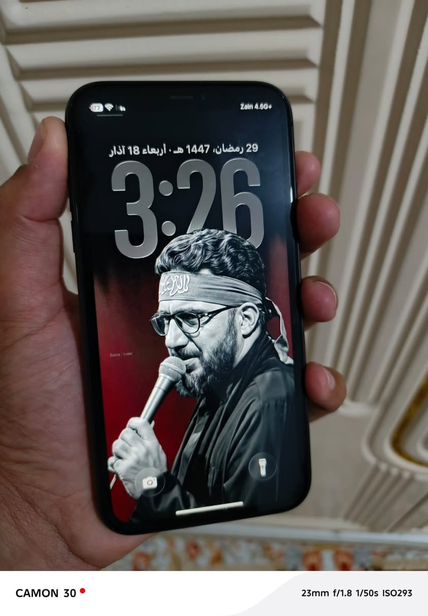 سلام عليكم جهاز ايفون 11عادي كفاله عامه  ذاكره 128 شرق اوسط AAA بطاريه 81 بلاد نزلت بل تحديث سعر 325 مجال بصيط مكان شطره  ***********
