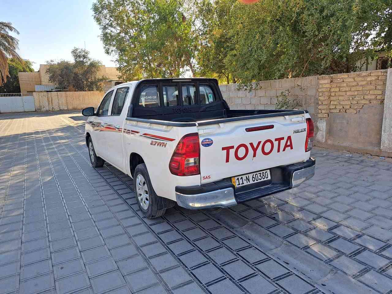 تيوتا هايلوكس ناصي موديل ٢٤ رقم بغداد انكليزي تحويل ثاني يوم  كير عادي مكينه ٤سلندر مكفولة كفاله عامه اخت الزيرو ماشيه ٤٠ الف جاهزه من كل نواحي مامتعوبة سعرها مناسب ٢٤٦ وبي مجال قليل مكاني كربلاء الحسينية 
***********
