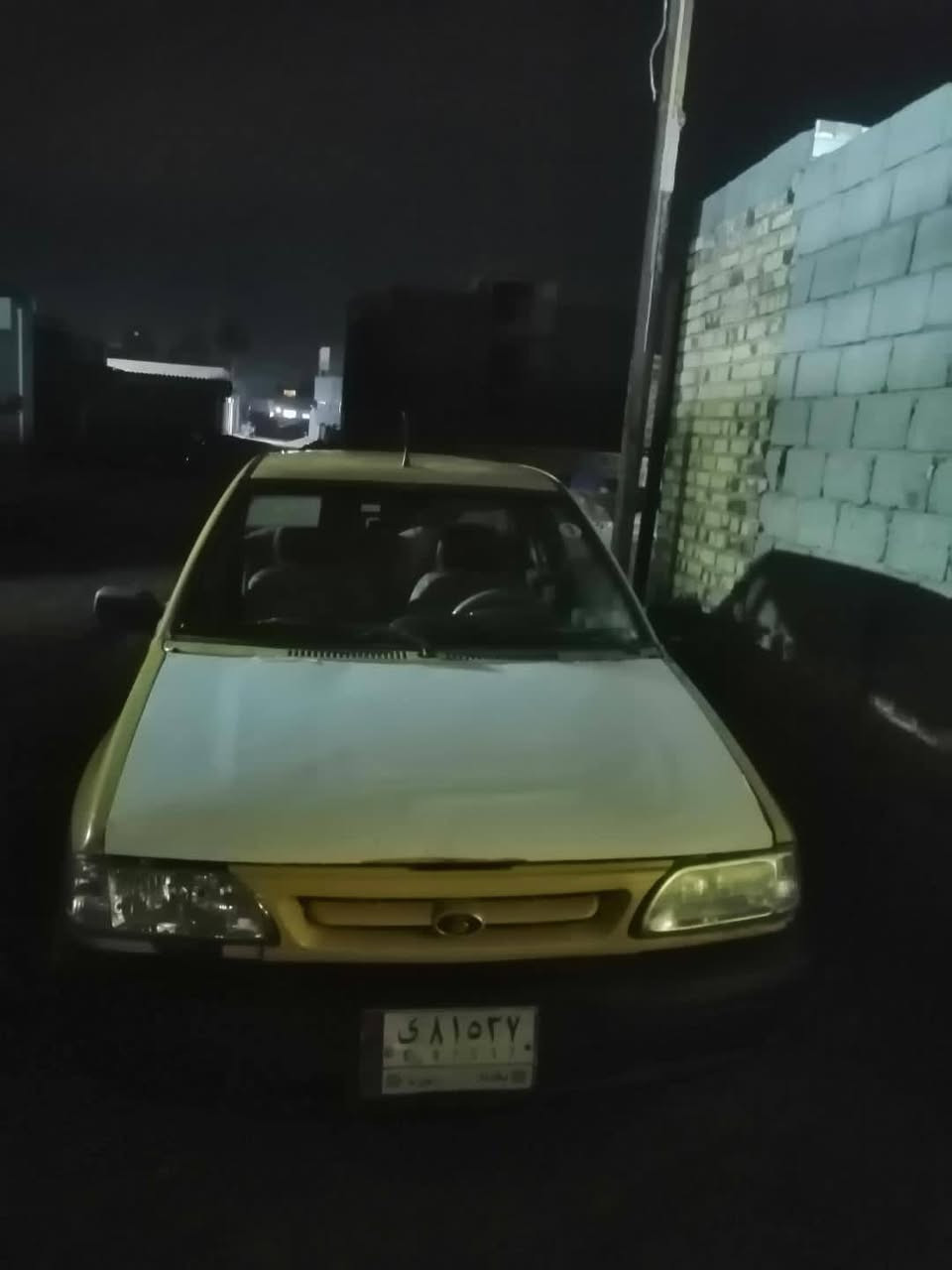 سلام عليكم سايبه موديل 2013رقم بغداد بيه خياسات تلكيط بسيطات عليه ضريبه 75 ماعليها غرامات كير ومكينه مكفولات شرط لابخار ولاتنقيص معروضه ب30وبيه مجال 
***********بي واتساب
