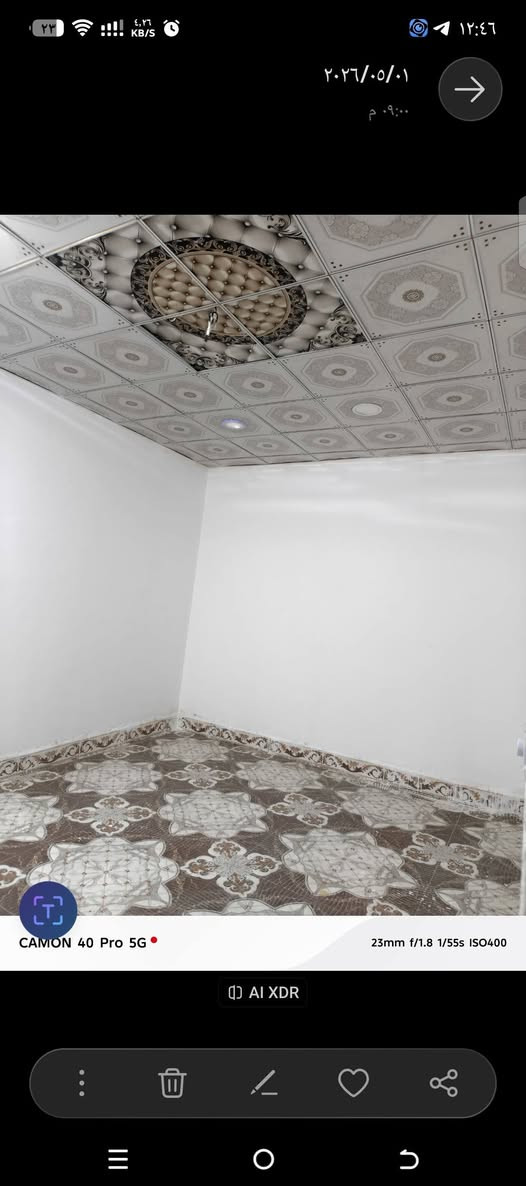 🏠 للإيجار شقة مميزة في حي أور - المربع الذهبي
هل تبحث عن السكن في أرقى مناطق حي أور؟ نوفر لك شقة بتصميم مريح وموقع استراتيجي يضمن لك كافة سبل الراحة.
تفاصيل الشقة:
المكونات: غرفة نوم واسعة + صالة مريحة + مطبخ + صحيات.
المميزات الإضافية:
موقع مميز في المربع الذهبي (شارع تبليط).
ساحة خارجية خاصة بإطلالة جميلة على حديقة.
كافة الخدمات متوفرة بالقرب من موقعك.
بيئة هادئة وراقية مناسبة للسكن.
📞 للاستفسار والحجز، يرجى التواصل عبر الواتساب على الرقم التالي:
***********
