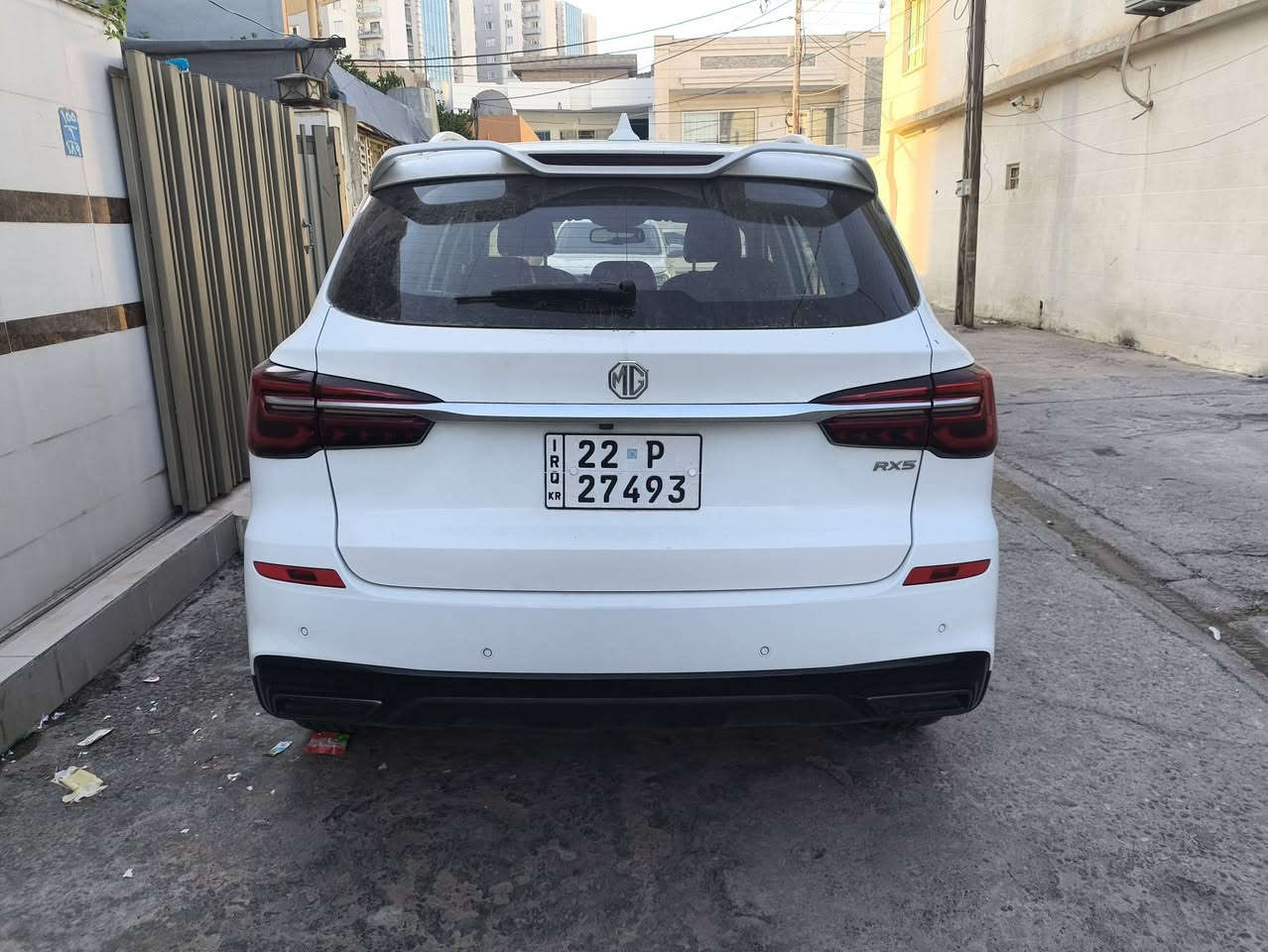MG RX5 
للبیع، سیارە صفر ماشیە فقط ۲۷۰۰کم، فول مواصفات، دیلوکس، سنتین سیرفس الشریکە مجانی و ست سنوات ضمان
مکان اربیل
السعر 15000$
اتصال واتساپ ***********
