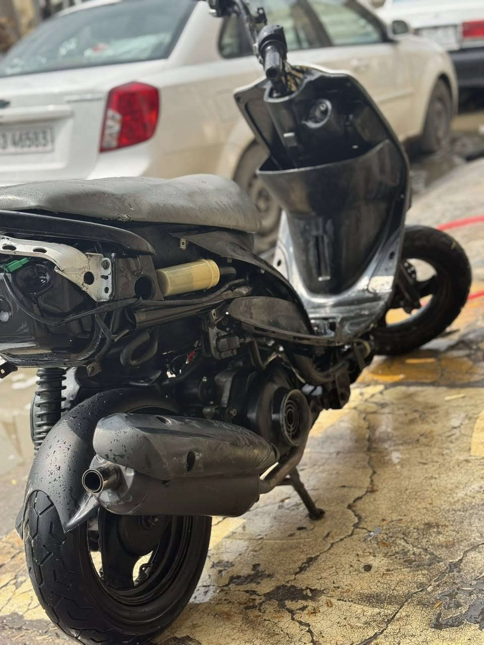 السلام علبكم ماكس عدله مكينه بلاد برغي مامفتوح بيهه كهربايته شغاله دراجه شغل وطلع وين ميعجبك نكره سلف بجم اربع ولفات دراجه حلوه كدامكم بلصور لتعجبه يجي خاص مكاني بغداد بلمدينه السعر 400 وبيهه مجال لشراي فقط متواجد خاص ‭0777 344 0312‬
