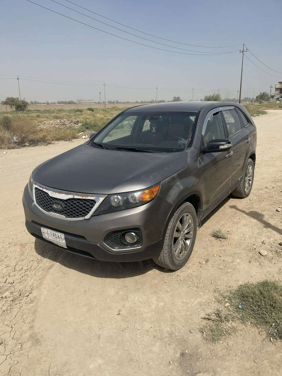 السلام عليكم للبيع كيا سورينتو 2011 وارد أمريكي حادثها جاملغ خلفي السيارة مواصفاتها معروفة فول عدى البنوراما كشنات جلد شاشة بصمة ويالة كروم رقمها ديالى لون السيارة نفطي مكان السيارة ديالى بعقوبة رقم صاحب السيارة ***********
