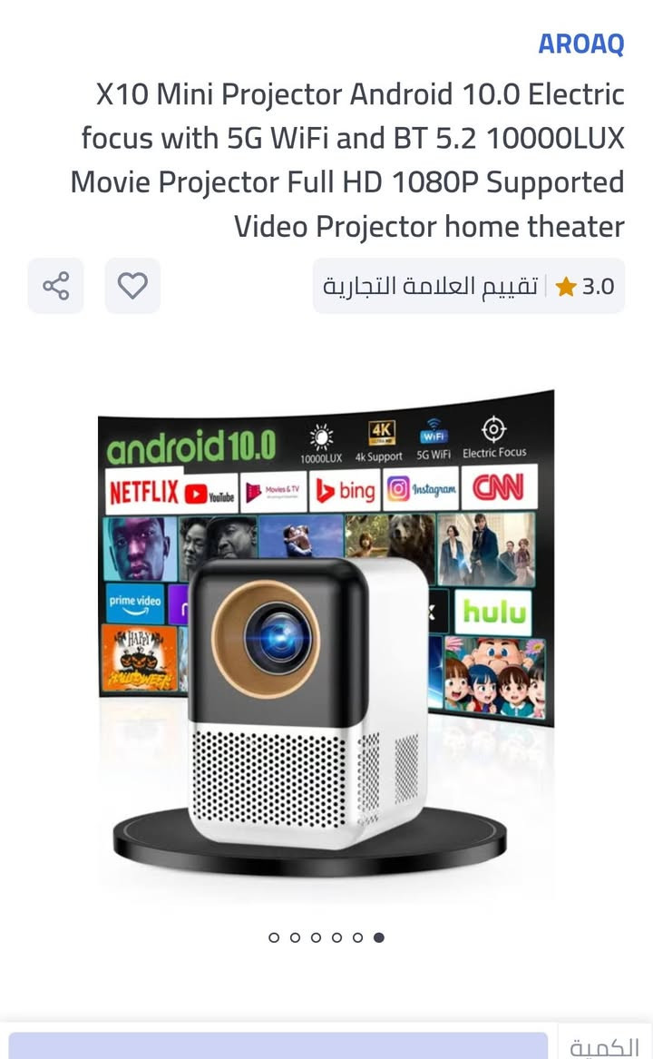 داتاشو Mini ماركة HPX PRO / 1080
قطعتين الاولى جديده باله المانيه
والثانيه عاطله كامله فقط ماتشتغل
السعر 80 الف مع التوصيل


**إذا كنت صاحب هذا الإعلان وتريد حذفه لأي سبب، رجاءا أرسل رسالة إلى الدعم الفني**