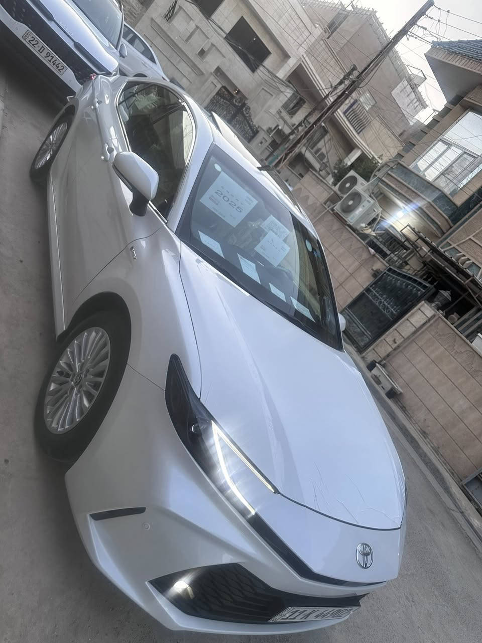 السلام عليكم
تيوتا كامري 2025 خليجي شركة عبد اللطيف السيارة هايربد بانزين محرك 2500 السيارة ياباني اصلي السيارة كسر زيرو ماشية 2000 السيارة مكفولة كفالة عامة من عدا اكو رصعة بسيطة بالجاملغ مسحوب بي بي ار،رصعه حك نص اصبع فقط وباقي السيارة كفالة عامة.
مواصفات السيارة:
فول واحد ع واحد،بصمة،تشغيل عن بُعد،كراسي كهرباء،برده خلفيه اصلي فتحه سقف،تبريد قطعتين،سايد بريك بصمه،رادارات توقف ذاتي،تحديد مسار ،حساس خلفي امامي،مري شفط،شاحن واير ليس،ويل كبير…وبعد بيها مواصفات اكثر .
والسيارة رقم بغداد وبأسمي
والمكان السيدية 
والسعر 253$
وهذا رقمي ***********
