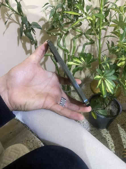 السلام عليكم،
جهاز ايفون 13 pro max 
نضافة فول على وضع البلاد عدا البطارية مبدله وكالة، الجهاز نضيف بمعنى الكلمة, 120 فريم 
للبيع بسعر 600 ومجال للشرايه،
مكاني بعقوبه.
رقمي
***********
